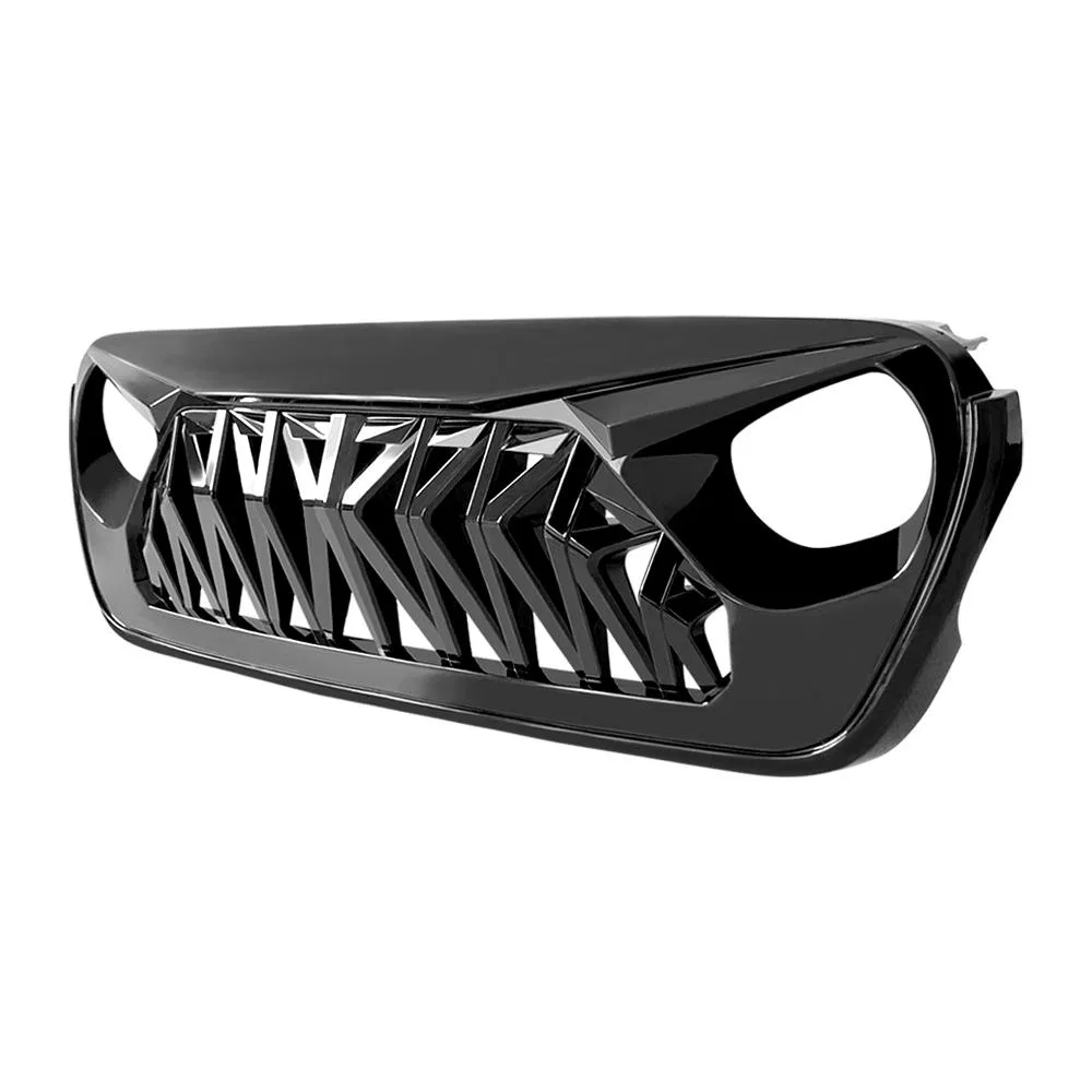 AMJPCA00104 – AMERICAN MOD Grille, With Light Cutouts Gloss Black ABS Plastic - view 2
